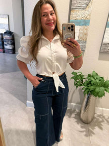 Striped Denim