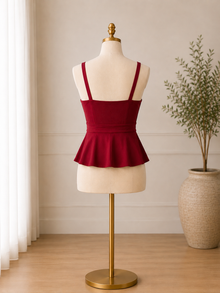 Valentina Peplum Top