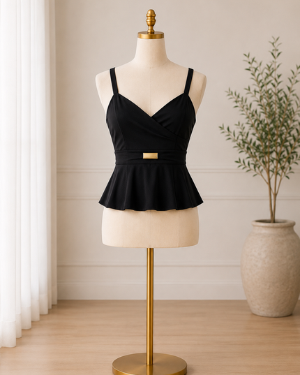 Valentina Peplum Top