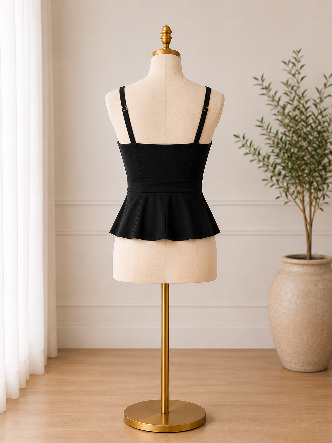 Valentina Peplum Top
