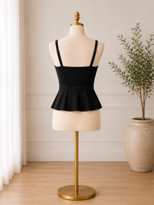 Valentina Peplum Top