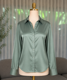 Celeste Satin Blouse