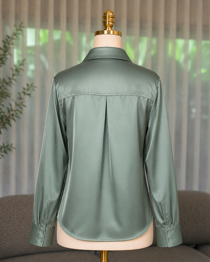 Celeste Satin Blouse
