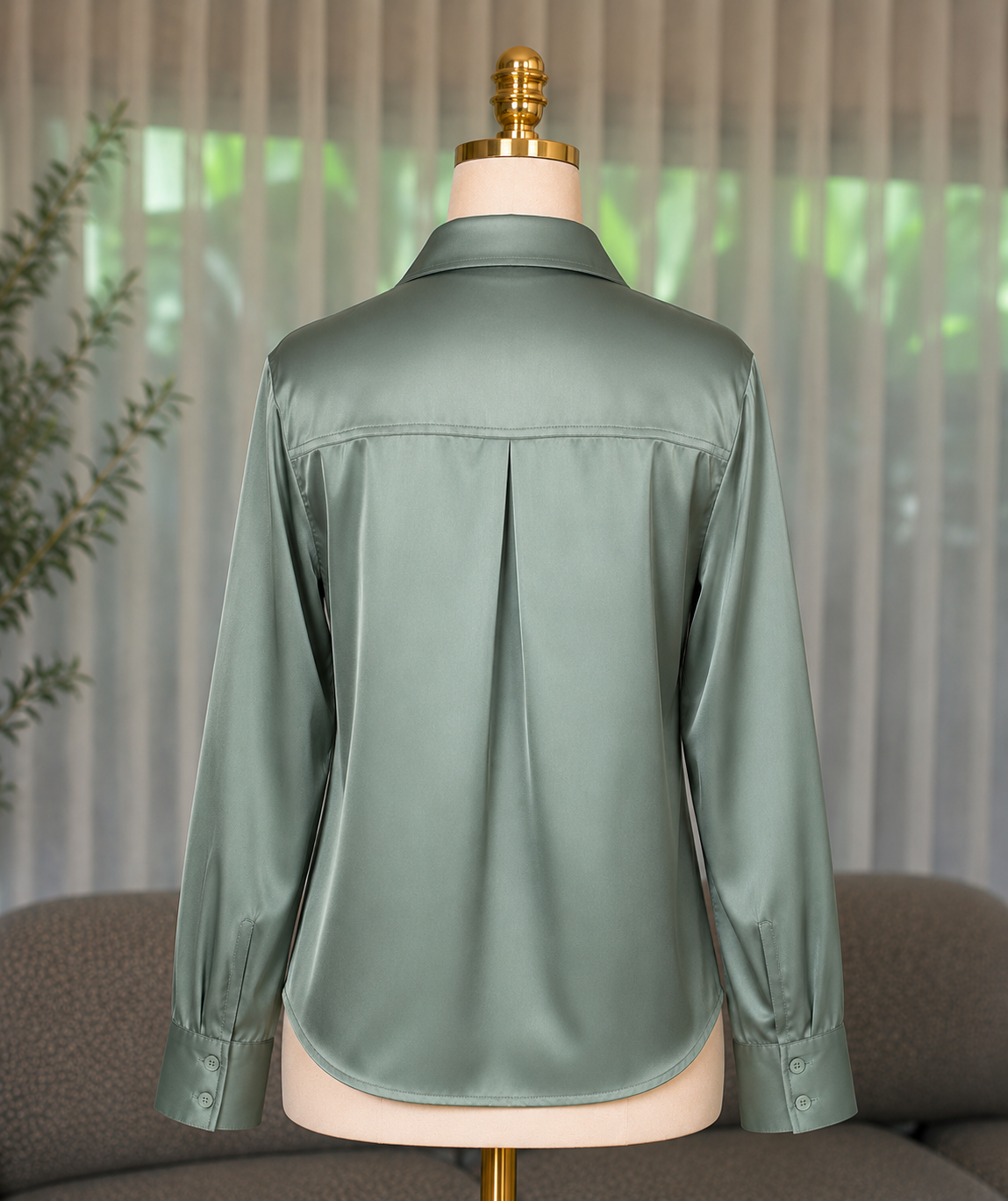 Celeste Satin Blouse