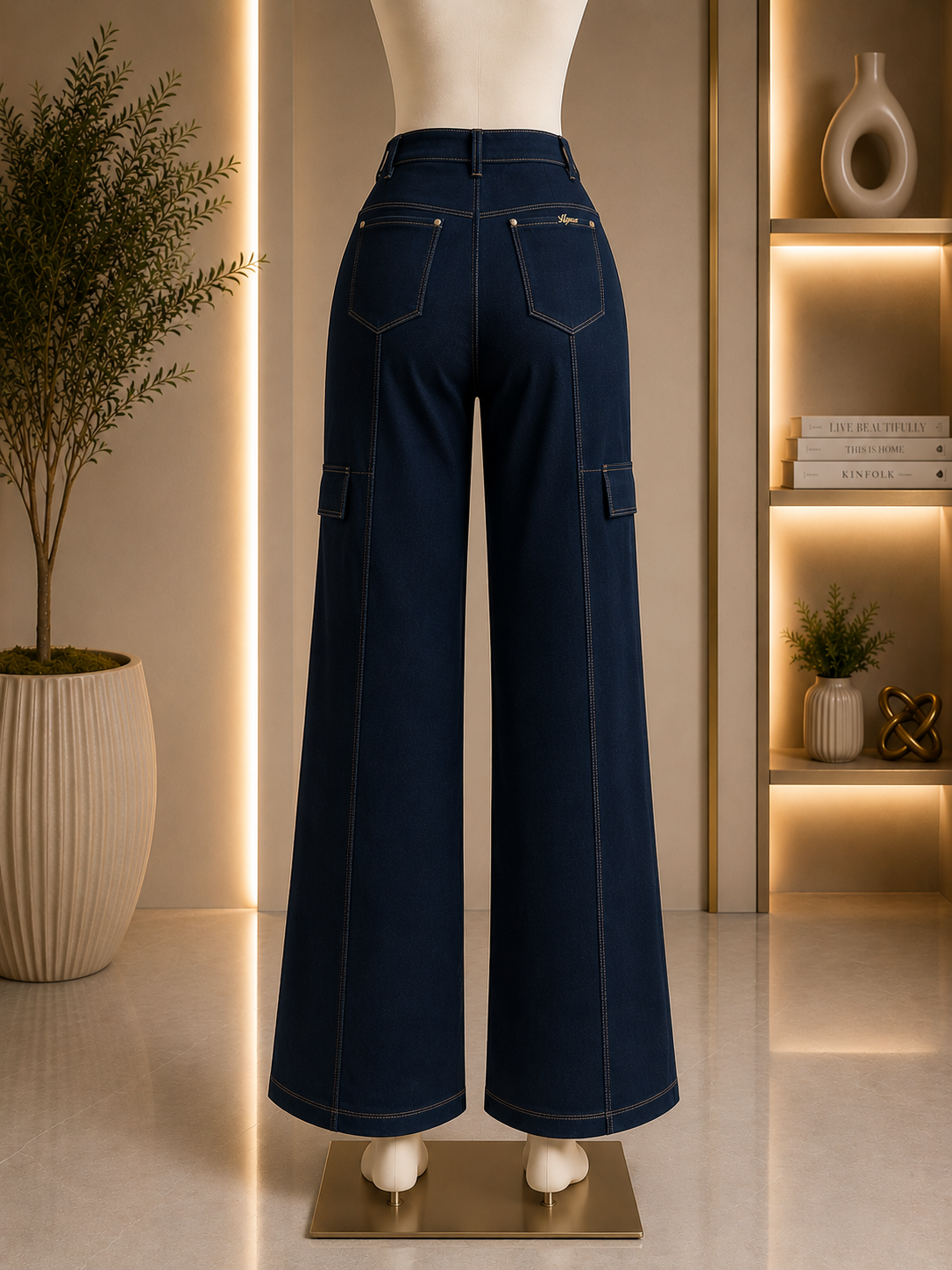 Striped Denim