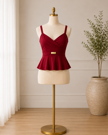 Valentina Peplum Top