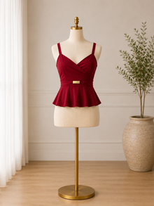 Valentina Peplum Top