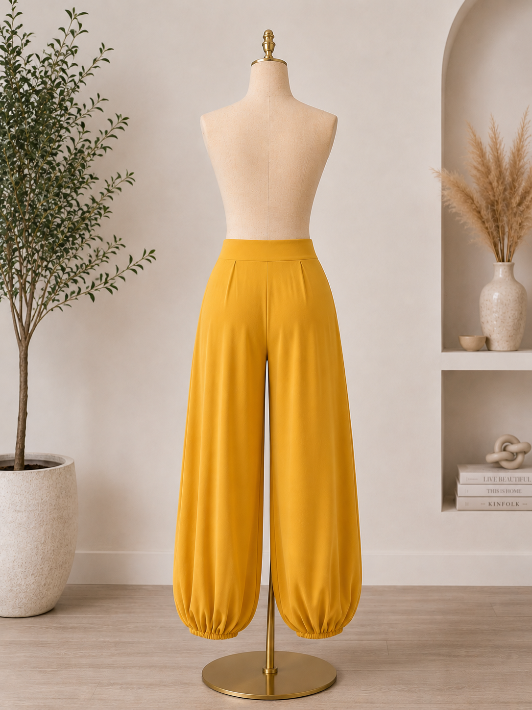 Yoga Pants Yellow
